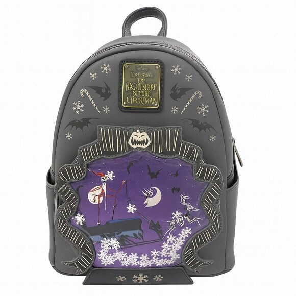 Loungefly Handbags - 🎄 Loungefly Disney Nightmare Before Christmas Holiday Mini Backpack – NWT 🎄